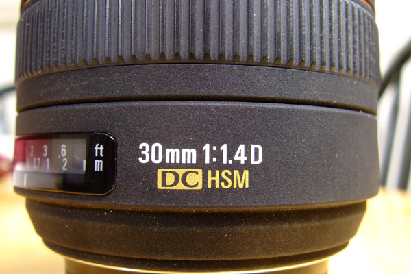 Sigma 30mm f/1.4